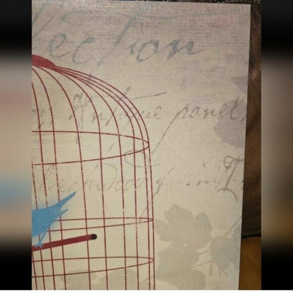 Birdcage canvas by Asea Jensen set of 2 - Picture 6 of 6